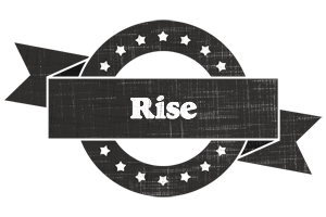 Rise grunge logo