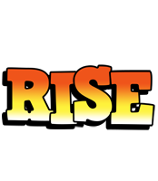 Rise sunset logo