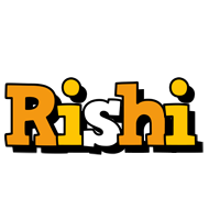 Rishi cartoon logo