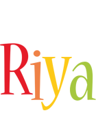 Riya birthday logo