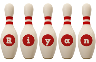 Riyan bowling-pin logo