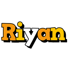 Riyan cartoon logo