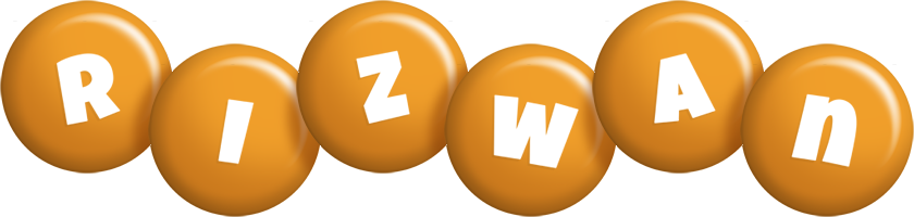 Rizwan candy-orange logo