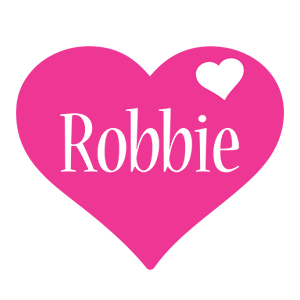 Robbie love-heart logo