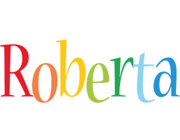 Roberta birthday logo