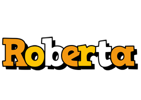Roberta cartoon logo
