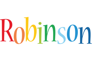 Robinson birthday logo