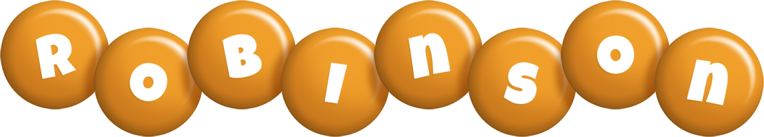 Robinson candy-orange logo