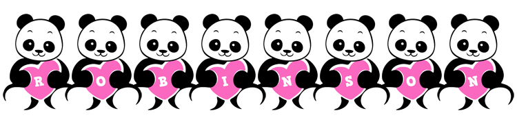 Robinson love-panda logo