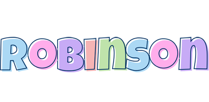 Robinson pastel logo