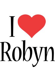 Robyn i-love logo