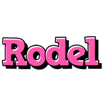 Rodel girlish logo