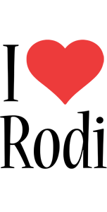 Rodi Logo Name Logo Generator I Love Love Heart Boots Friday Jungle Style