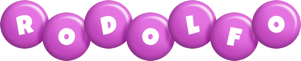 Rodolfo candy-purple logo