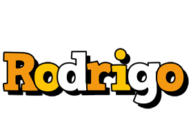 Rodrigo cartoon logo