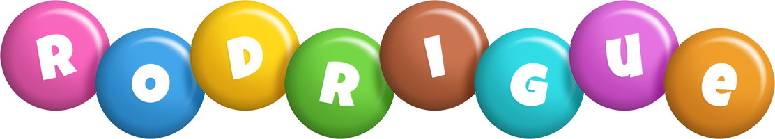 Rodrigue candy logo