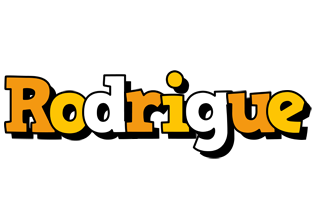Rodrigue cartoon logo