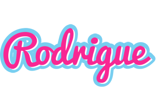 Rodrigue popstar logo