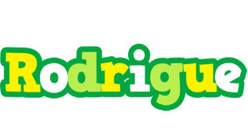 Rodrigue soccer logo