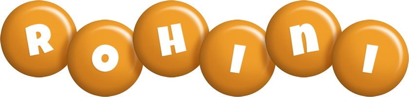 Rohini candy-orange logo