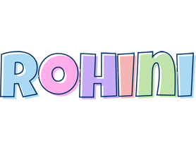 Rohini pastel logo