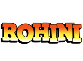 Rohini sunset logo