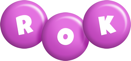 Rok candy-purple logo