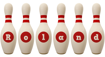 Roland bowling-pin logo
