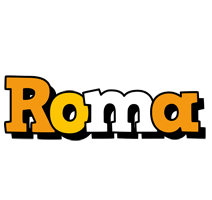 Roma cartoon logo