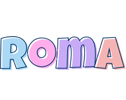 Roma pastel logo