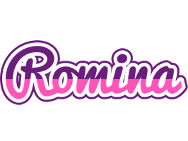 Romina cheerful logo