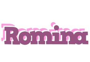 Romina relaxing logo