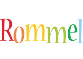 Rommel birthday logo