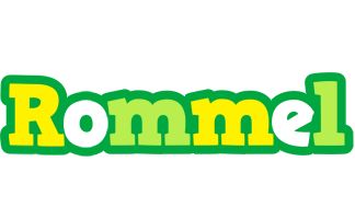 Rommel soccer logo
