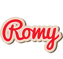Romy chocolate logo