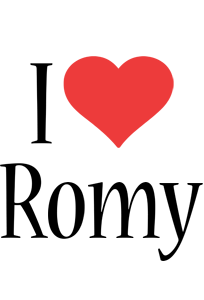 Romy i-love logo