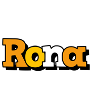 Rona cartoon logo