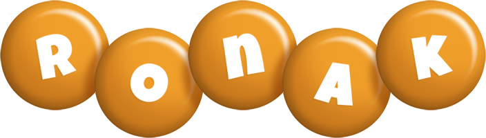 Ronak candy-orange logo