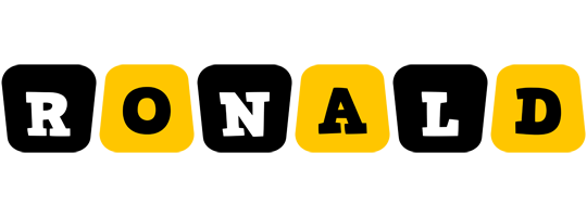 Ronald boots logo