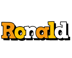 Ronald cartoon logo