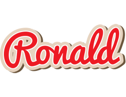 Ronald chocolate logo
