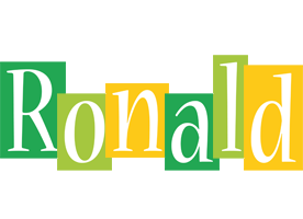Ronald lemonade logo
