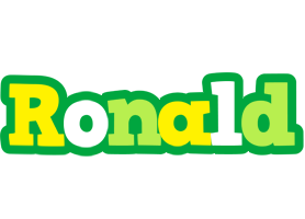 Ronald soccer logo