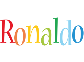 Ronaldo birthday logo