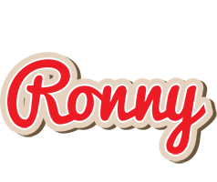 Ronny chocolate logo