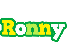 Ronny soccer logo