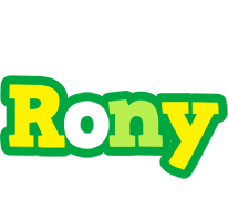 Rony soccer logo