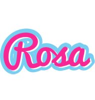 Rosa popstar logo