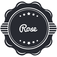 Rose badge logo