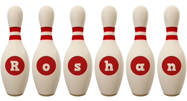 Roshan bowling-pin logo